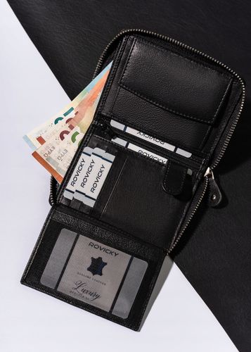 duży, skórzany portfel męski na zamek - always wild na Arena.pl