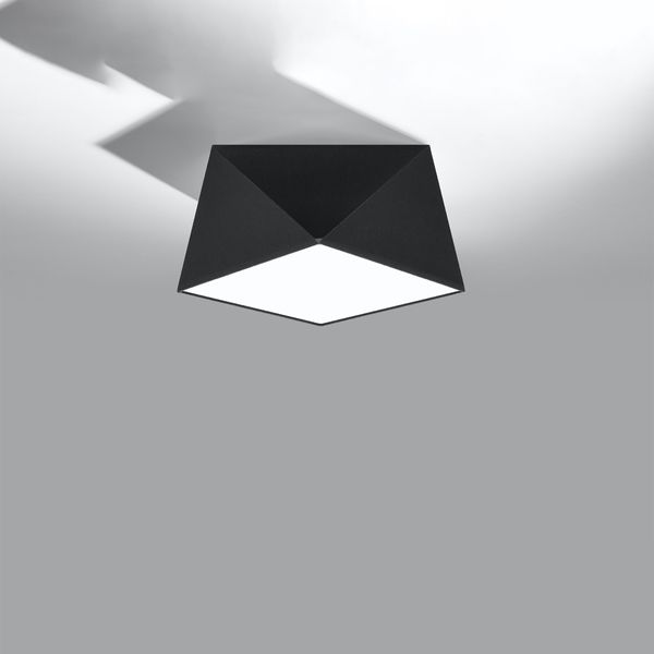 Plafon HEXA 25 czarny zdjęcie 2