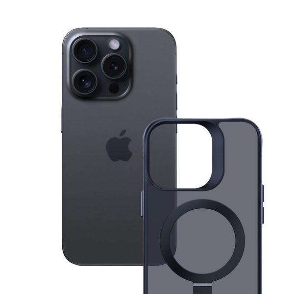 Apple iPhone 16 pro max - 3mk Smoke Case Mag&Stand zdjęcie 13