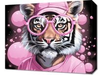 Obraz 50x40cm Ludzki Tygrys