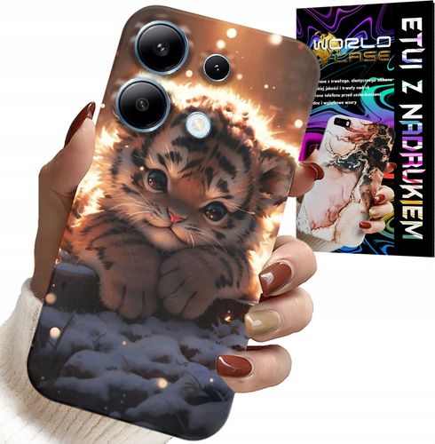 ETUI DO XIAOMI NOTE 13 PRO 4G - Z NADRUKIEM SŁODKI TYGRYSEK OBUDOWA CASE na Arena.pl