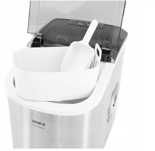 Kostkarka do lodu Vivax IM-122T srebrny/szary 240 W HIT NA LATO 2024 zdjęcie 3