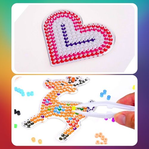 KORALIKI do PRASOWANIA ZESTAW 9000 szt DLA DZIECI SZABLONY WALIZKA PREZENT na Arena.pl