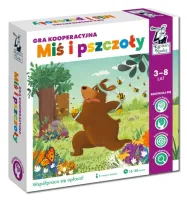 KAPITAN NAUKA gra edukacyjna dla dzieci MIŚ I PSZCZOŁY szalony wyścig