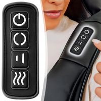 Masażer do szyi karku pleców ciała podgrzewany pas masujący Shiatsu masaż