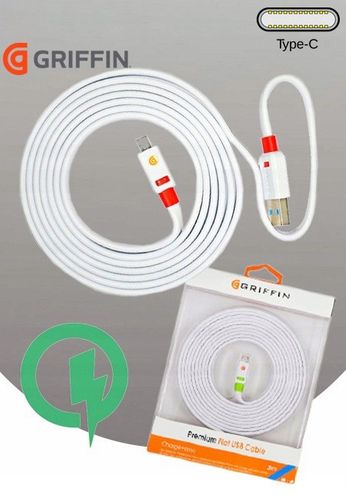 Oryg. kabel GRIFFIN płaski 3m fast 5A USB TYP C na Arena.pl