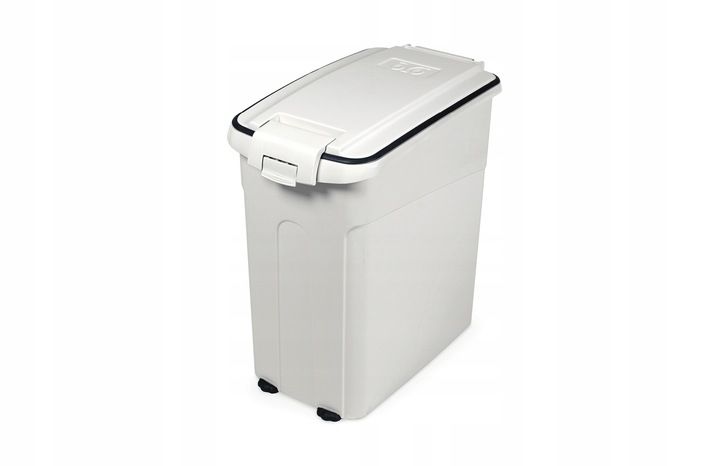 Barry King Pojemnik na suchą karmę Biały 54l zdjęcie 1