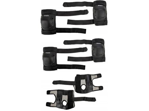 Zestaw ochraniaczy na kolona łokcie nadgarstki Raven Dexard Black 2021 L na Arena.pl