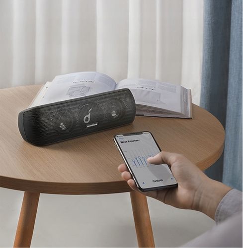 GLOSNIK BLUETOOTH SOUNDCORE MOTION+ CZARNY ANKER IPX7 na Arena.pl
