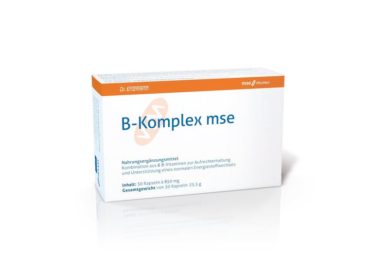DR. ENZMANN MSE B-Komplex Mse (30 kaps.) zdjęcie 1