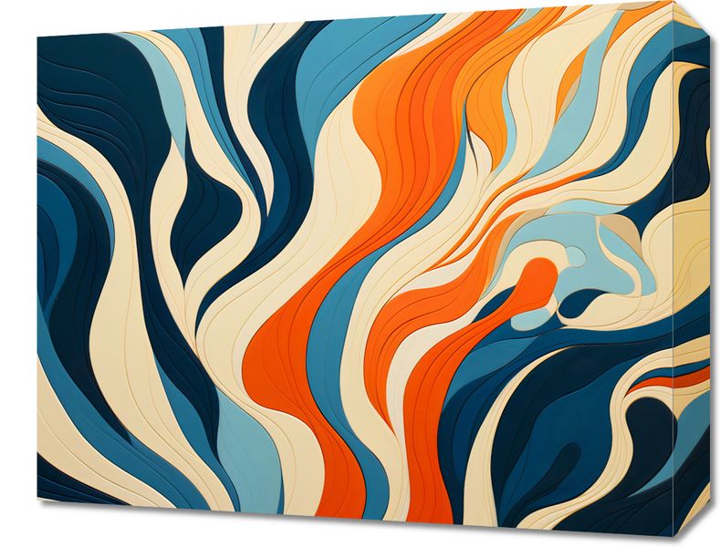 Obraz 50x40cm Oceaniczne Fale zdjęcie 1