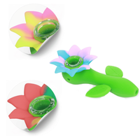lufka silikonowa flower 11,7 cm mix kolor