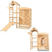 domowy plac zabaw Castle Max - drewno