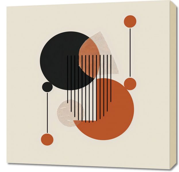 Obraz 70x70cm Dynamika i Kształt zdjęcie 1