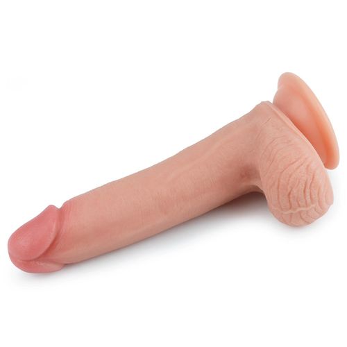 8'' Dual Layered Platinum Silicone Cock na Arena.pl