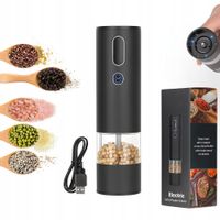 Elektryczny Młynek do Soli Pieprzu Przypraw z Regulacją ViO EG03