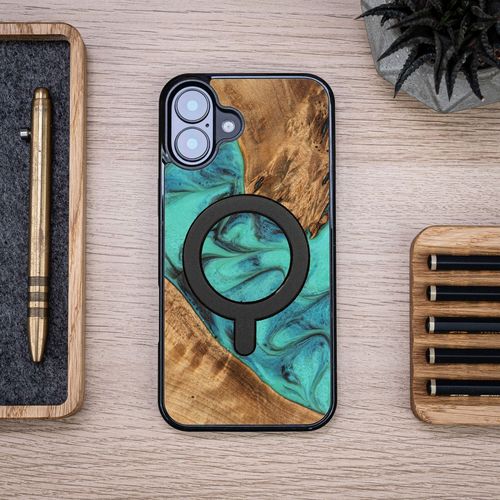 etui bewood unique do iphone 16 plus - turquoise z magsafe na Arena.pl