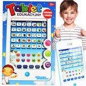 TABLET EDUKACYJNY GRAFICZNY DLA DZIECI DOTYKOWY DUŻY POLSKA WERSJA