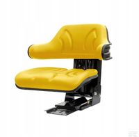 Siedzenie z amortyzacją mechaniczną PCW classic