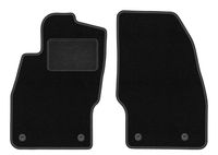 Dywaniki przednie welurowe do: Opel Corsa D 2006-2015 hatchback czarne
