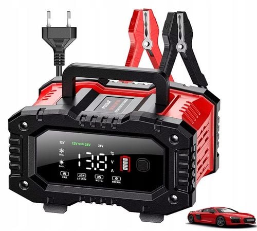 EM PROSTOWNIK FOXSUR 12V 24V 20A LCD na Arena.pl
