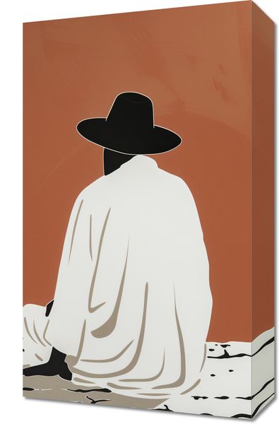 Obraz 30x50cm Rozmyślania w Oddali zdjęcie 1