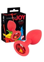 colorful joy jewel red plug