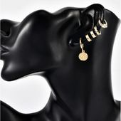 Kolczyki Zestaw 5W1 Nausznice K1515