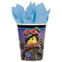 kubki,kubeczki papierowe lego,urodziny 8 szt