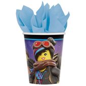 kubki,kubeczki papierowe lego,urodziny 8 szt