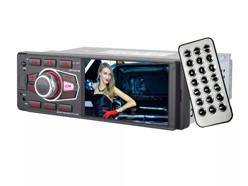 Radio Samochodowe 1DIN 4,1''USB BLUETOOTH AUX SD Kamera Cofania Pilot na Arena.pl