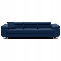 KANAPA RIGATTO Wersalka Rozkładana Funkcja Spania KRONOS NIEBIESKA GRANAT