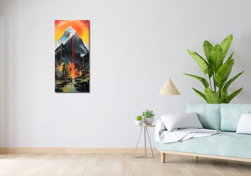 Obraz 40x90cm Górska Alchemia zdjęcie 2