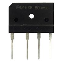 D15XB80 mostek prostowniczy jednofazowy Graetza 800V 15A płaski