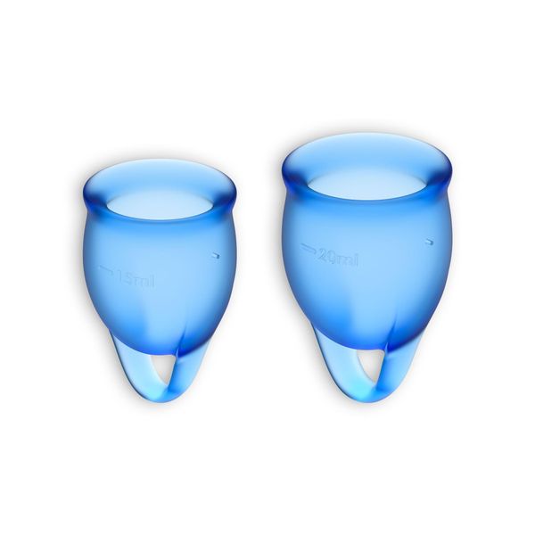 Feel Confident Menstrual Cup Dark Blue zdjęcie 2