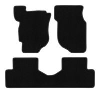 Dywaniki welurowe BASIC do Honda Concerto 1988-1994 liftback czarne