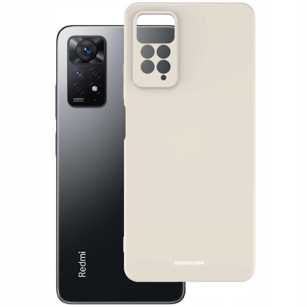 Spacecase Silicone Case Redmi Note 11 Pro 5G Bone zdjęcie 2