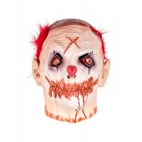Profesjonalna lateksowa maska SILENT CLOWN