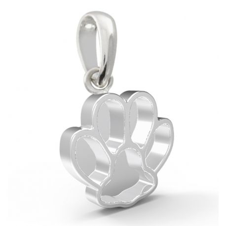 SREBRNY WISIOREK PSIA ŁAPA PRÓBA SREBRA 925 GRAWER GRATIS! na Arena.pl