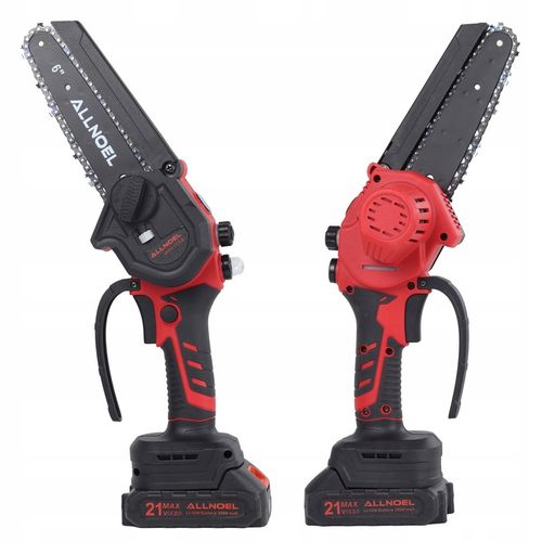 PIŁA ŁAŃCUCHOWA AKUMULATOROWA 21V PILARKA 6" 2x AKUMULATOR WALIZKA na Arena.pl