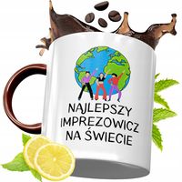 Kubek Bordowy Dla Imprezowicza Na Urodziny Prezent Z Nadrukiem Ze Zdjęciem
