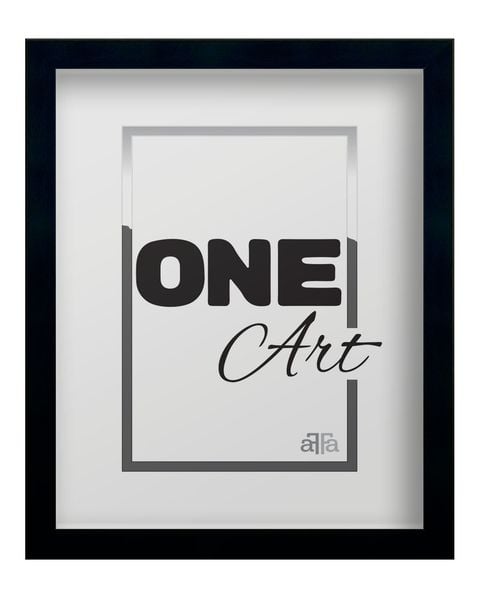 Wyjątkowa ramka Hekla 40x60 MDF plakat czarny 1szt. zdjęcie 1