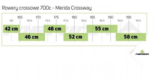 Rower Merida CROSSWAY 40-D  - r. 48 cm na Arena.pl