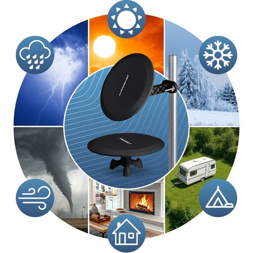 ANTENA WEWNĘTRZNA ZEWNĘTRZNA do TV NAZIEMNEJ DVB-T2 ULTRA HD 4K FILTR na Arena.pl