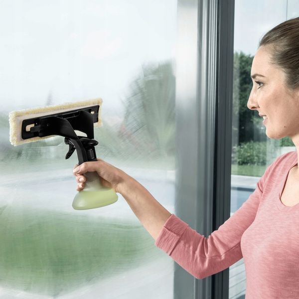 PADY DO SPRYSKIWACZA MYJKI DO OKIEN KARCHER Z MIKROFIBRY NA RZEP (2 SZTUKI) zdjęcie 2