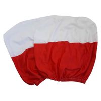 Pokrowiec na Zagłówek Samochodowy Polska 2szt