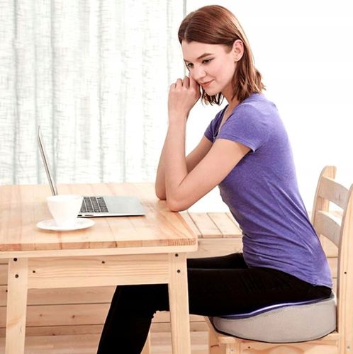 PODUSZKA ORTOPEDYCZNA DO SIEDZENIA PROFILOWANA MEMORY NA KRZESŁO FOTEL DUŻA na Arena.pl