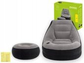 Fotel Dmuchany Jednoosobowy Intex 102x137 Intex 68564 + PODNÓŻEK PUFA