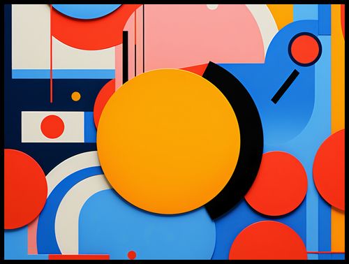 Plakat 80x60cm Kalejdoskop Emocji na Arena.pl