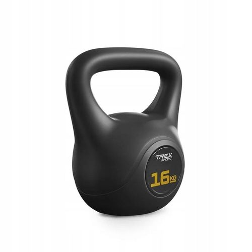 Kettlebell odważnik ciężar 16kg hantel hantla fitness do ćwiczeń Trex Sport na Arena.pl